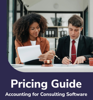 Pricing Guide Accounting for Consulting Software